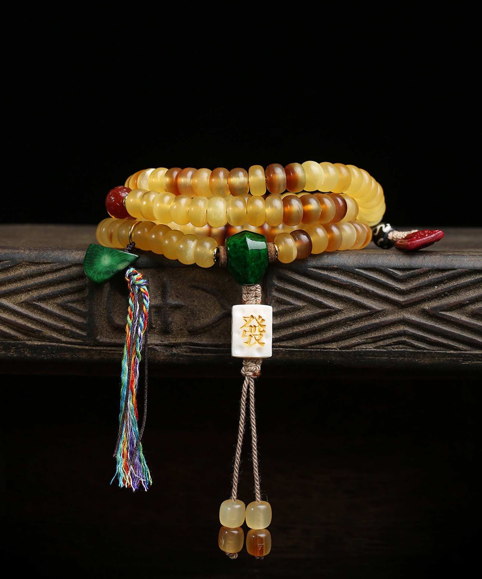 An Exquisite Bracelets,With Agate Cinnabar - 6