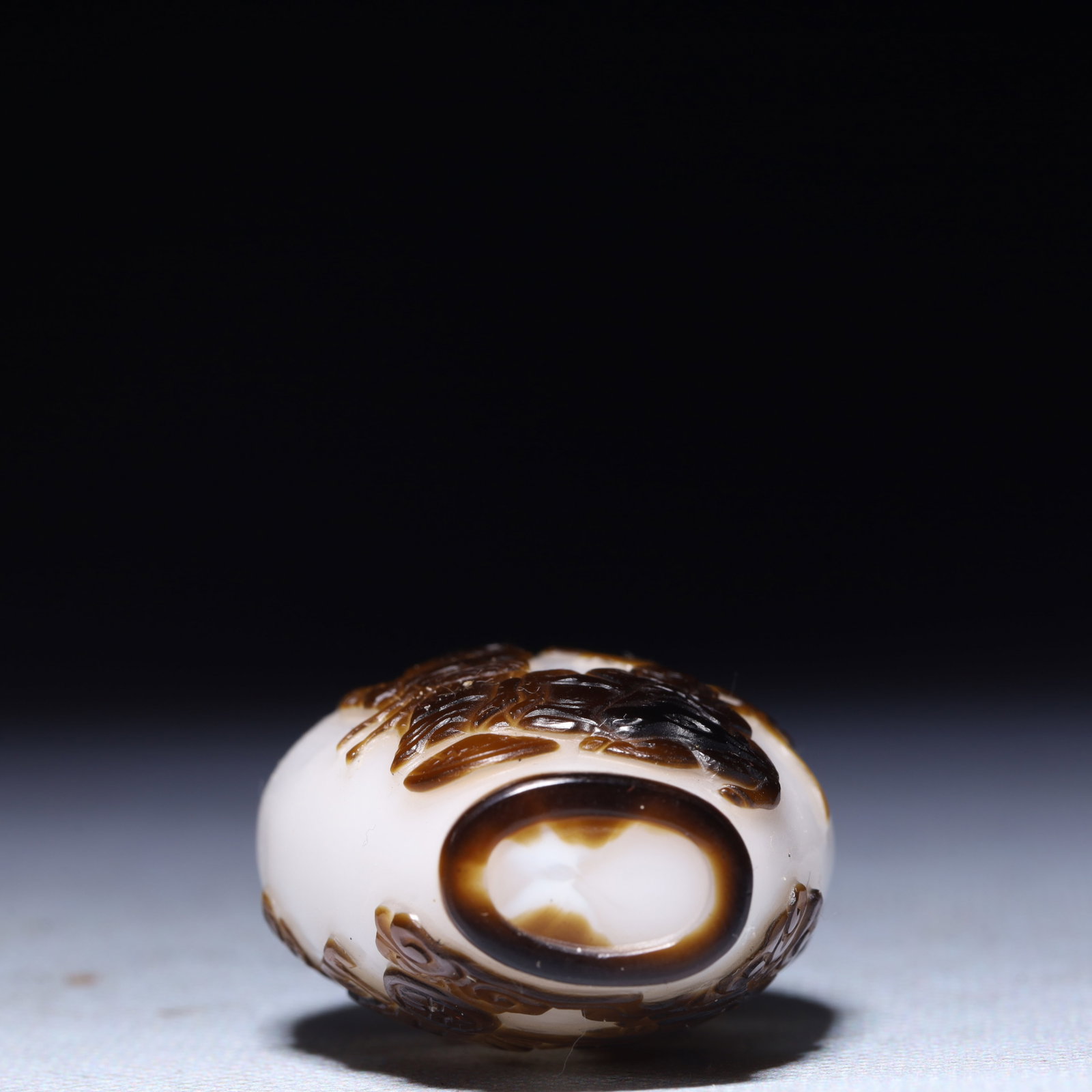 An Exquisite Glass Figure Pattern Snuff Bottle - 7