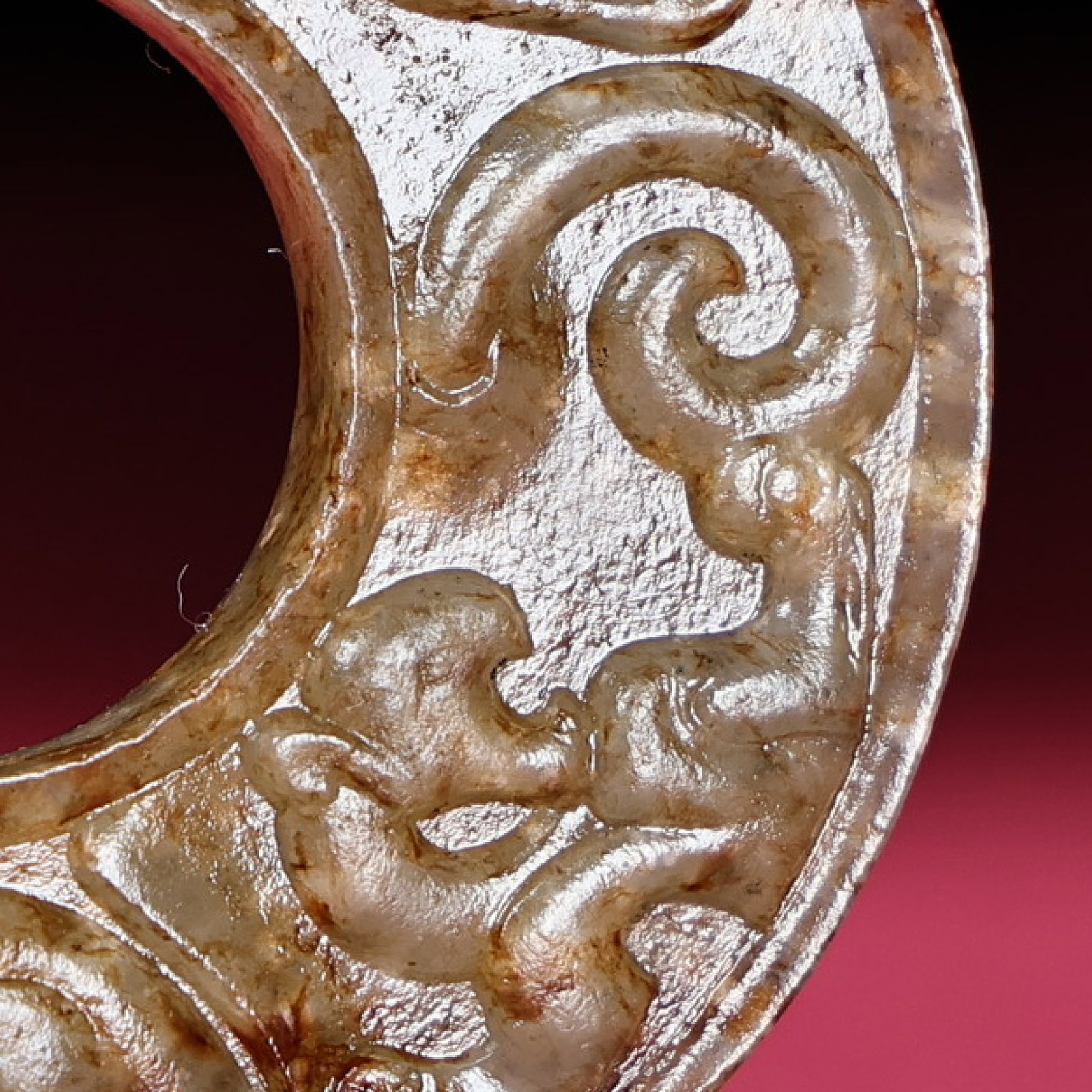 White Jade Chi-Dragon Pendant - 2
