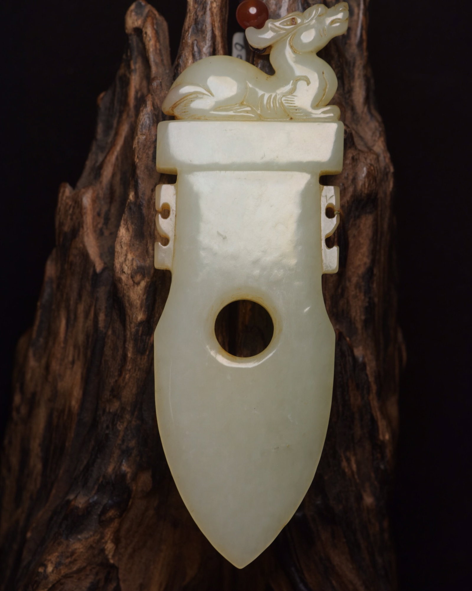 An Exquisite White Jade Sword - 2