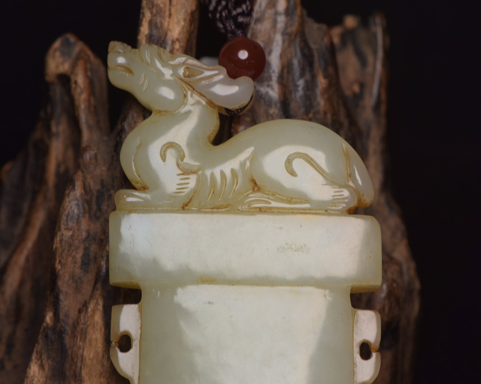 An Exquisite White Jade Sword - 4