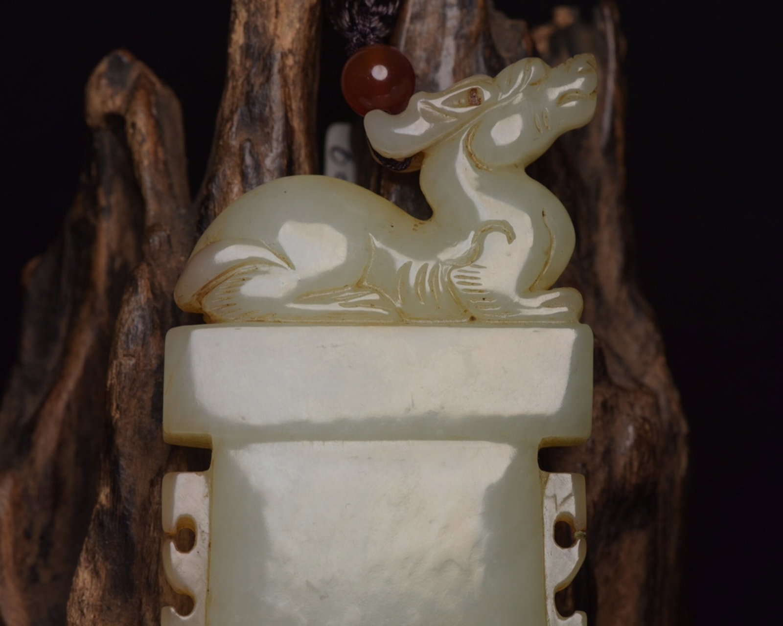 An Exquisite White Jade Sword - 7
