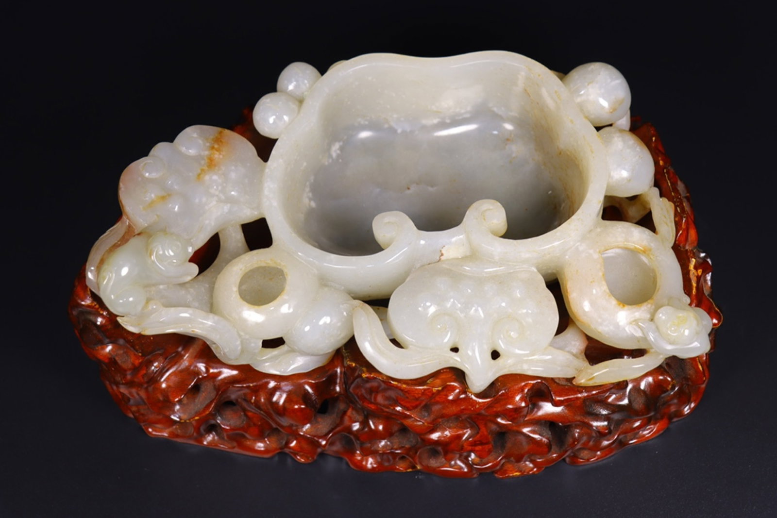 An Exquisite White Jade Washer - 2