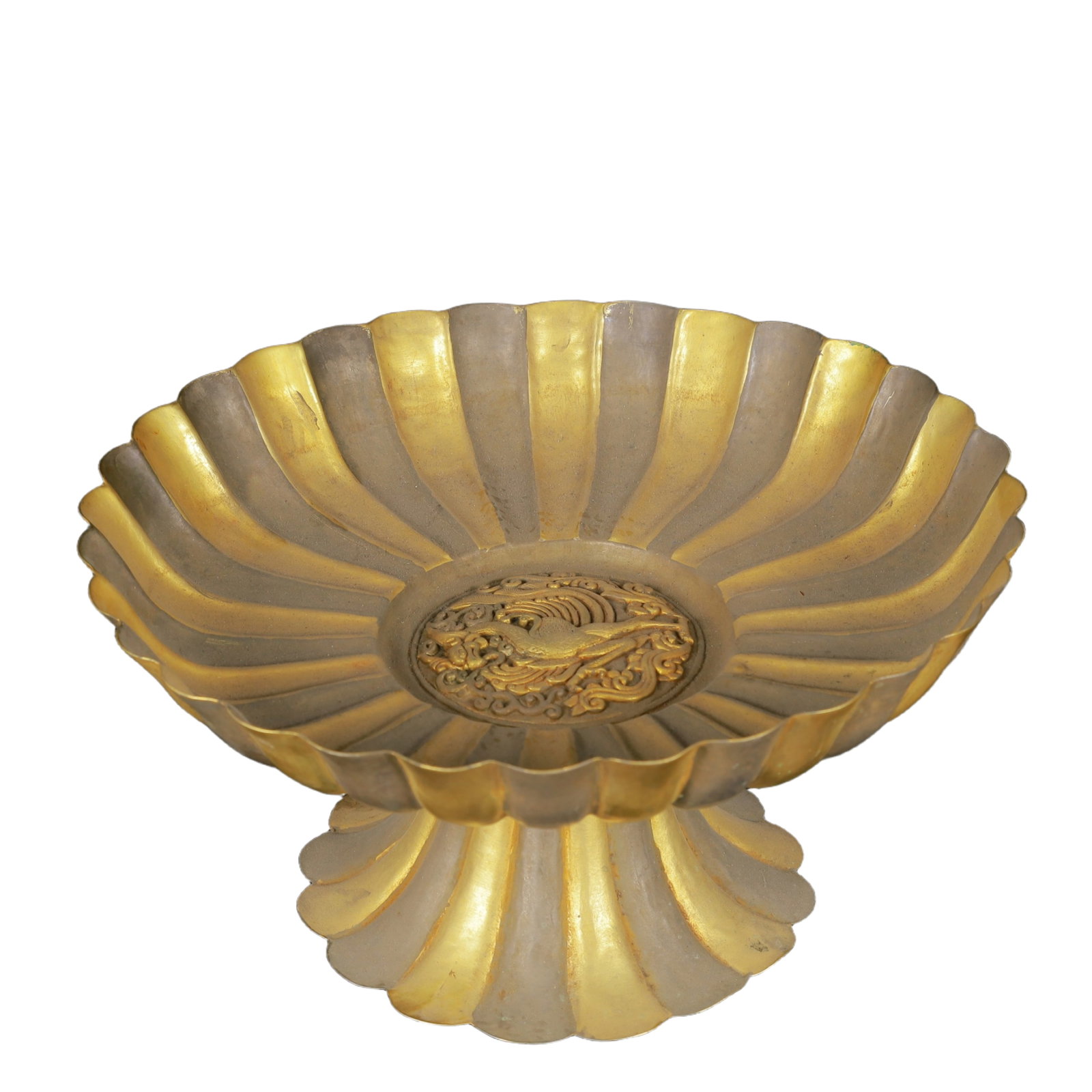An Exquisite Gilt Silver Phoenix Pattern Cup - 4