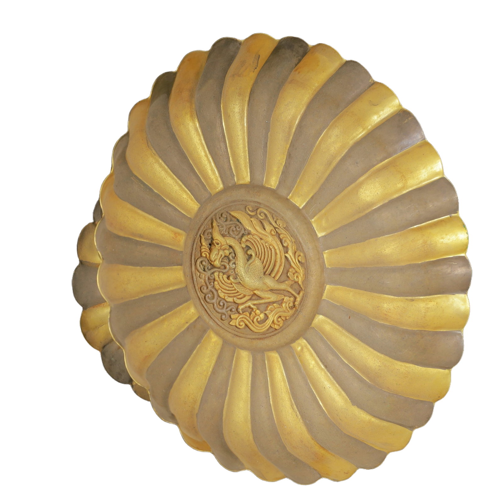 An Exquisite Gilt Silver Phoenix Pattern Cup - 5