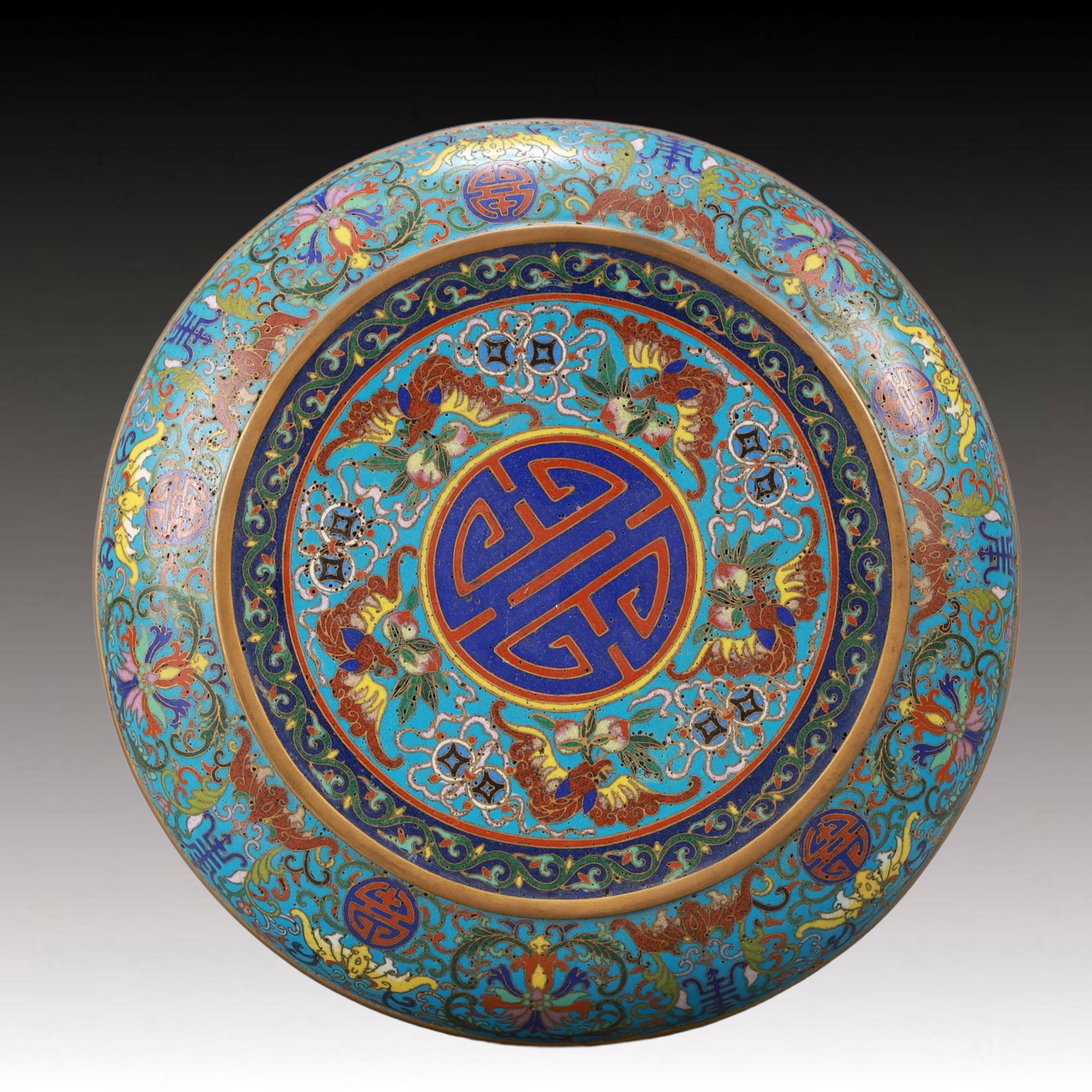An Exquisite Cloisonne Flower and Phoenix Pattern Box - 6