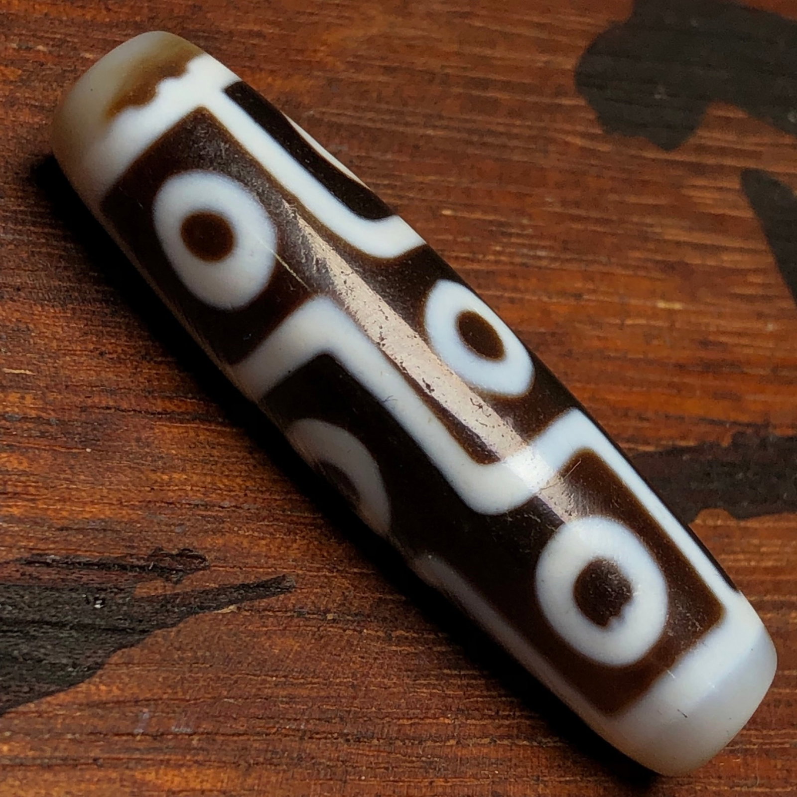 An Exquisite Dzi Bead Pendant - 3