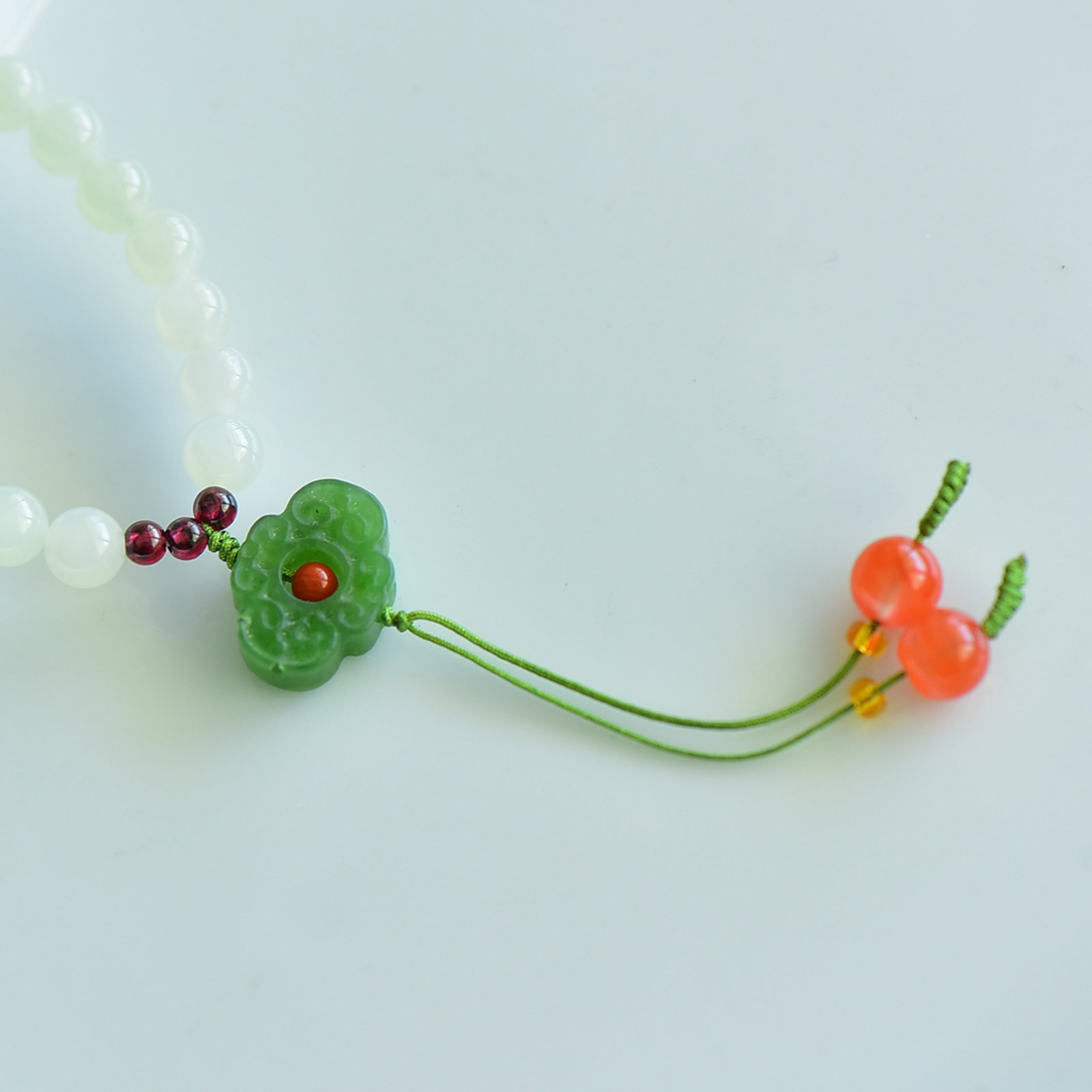 An Exquisite White Jade Bracelets - 3