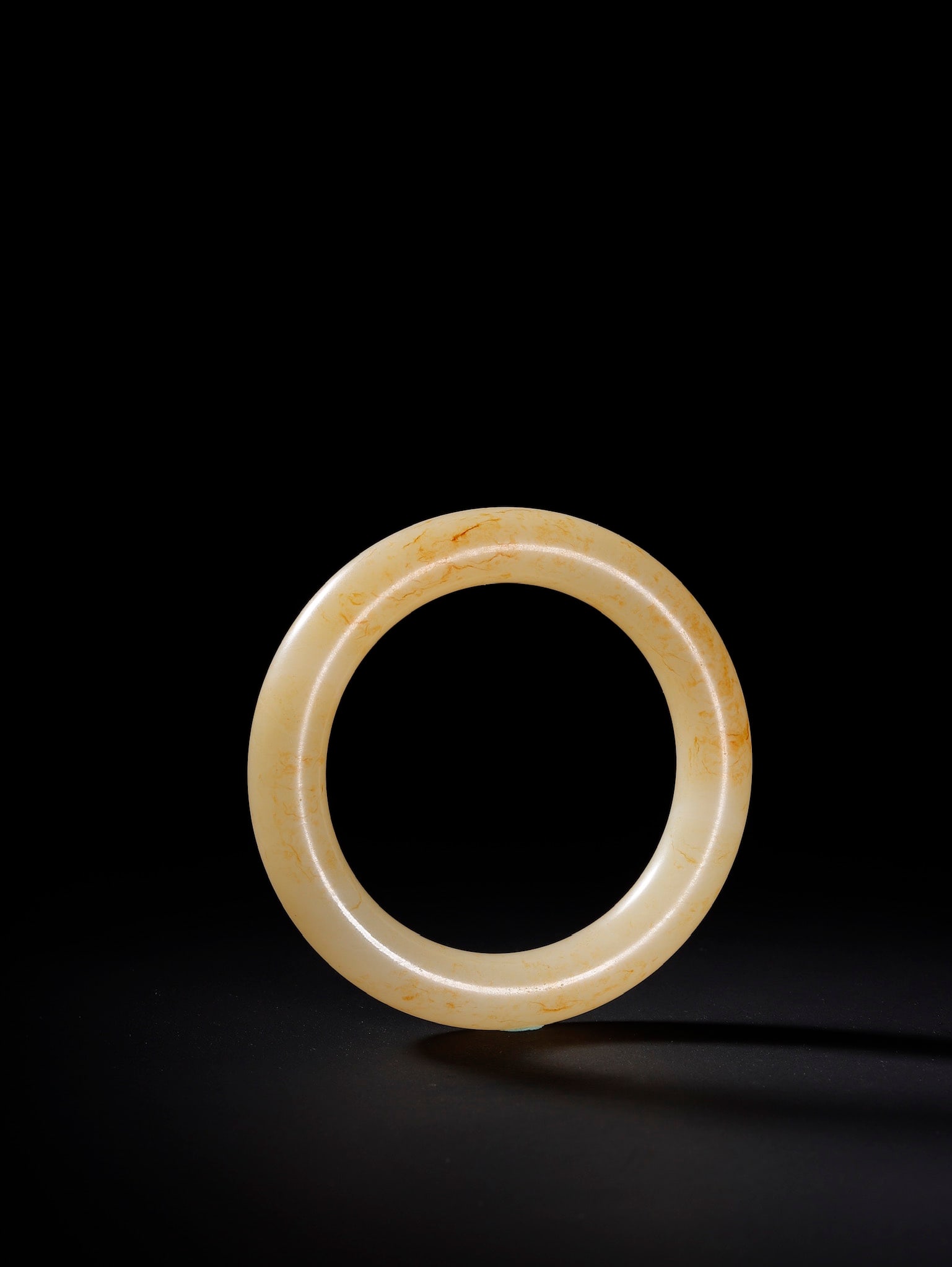 An Exquisite White Jade Bracelets (1 of 9)