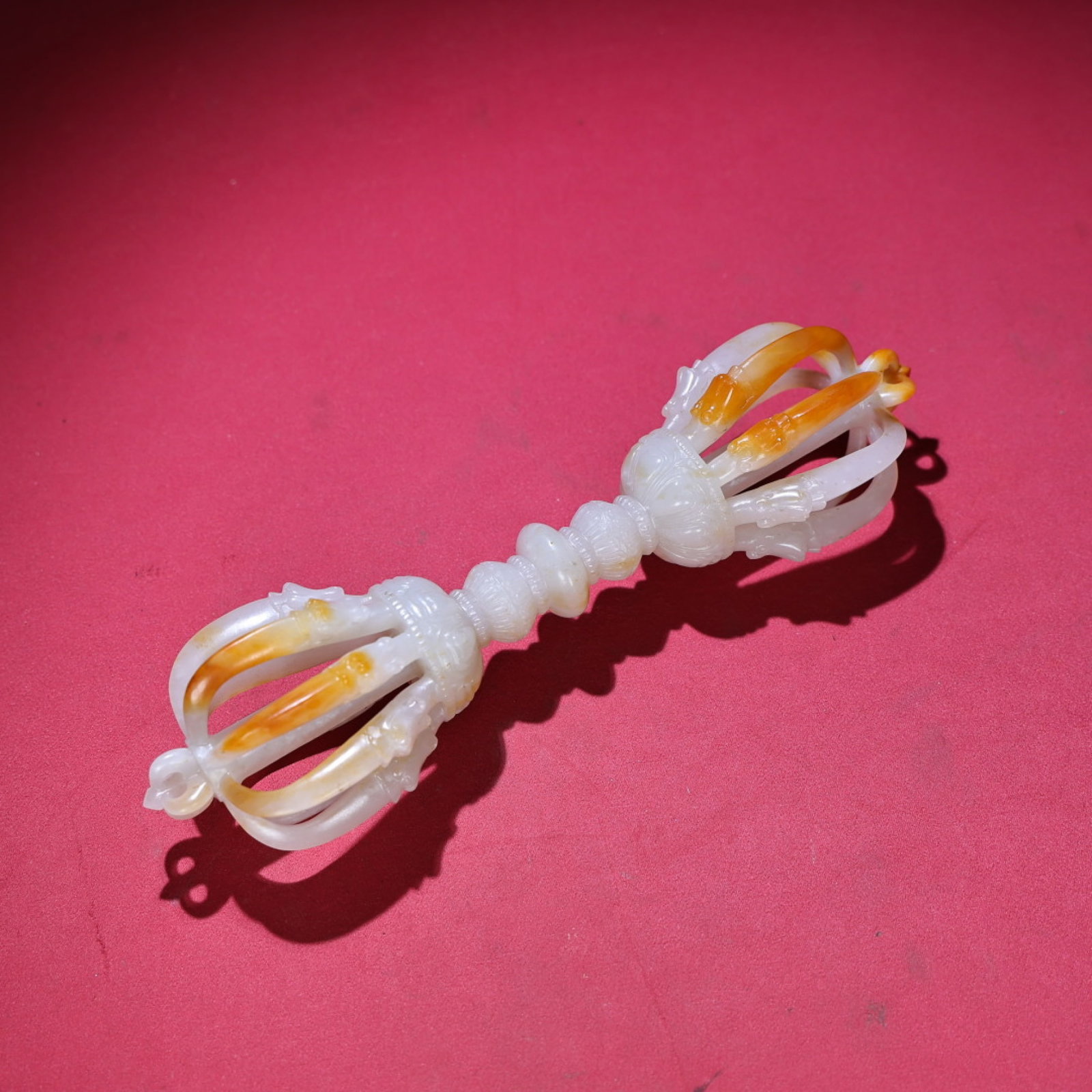An Exquisite White Jade Ritual Implement - 3