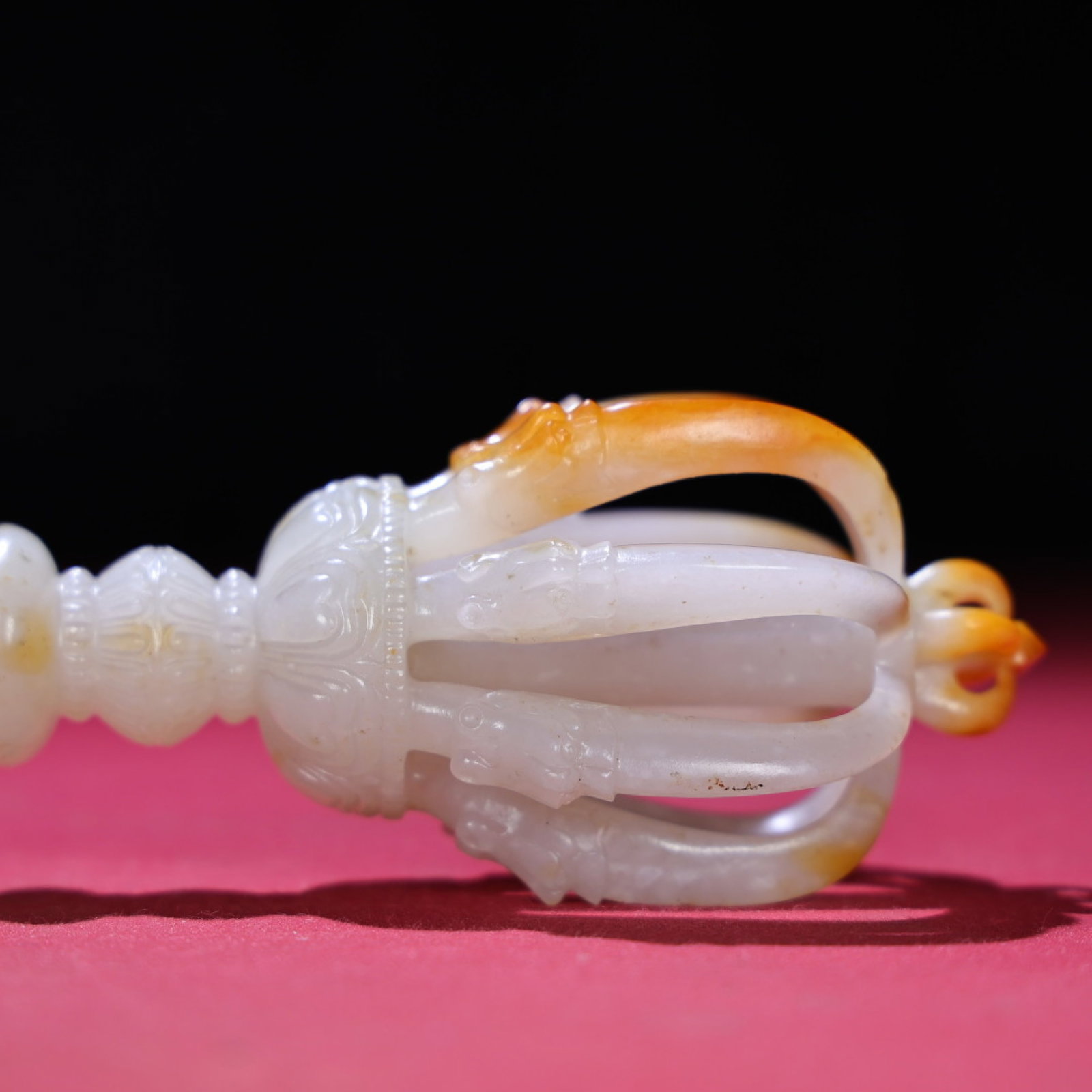 An Exquisite White Jade Ritual Implement - 6