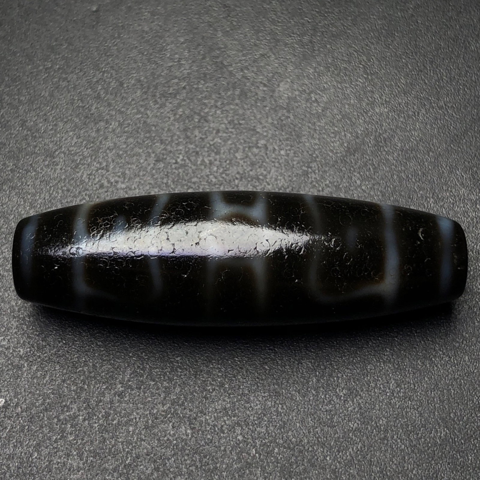 An Exquisite Dzi Bead Pendant - 7