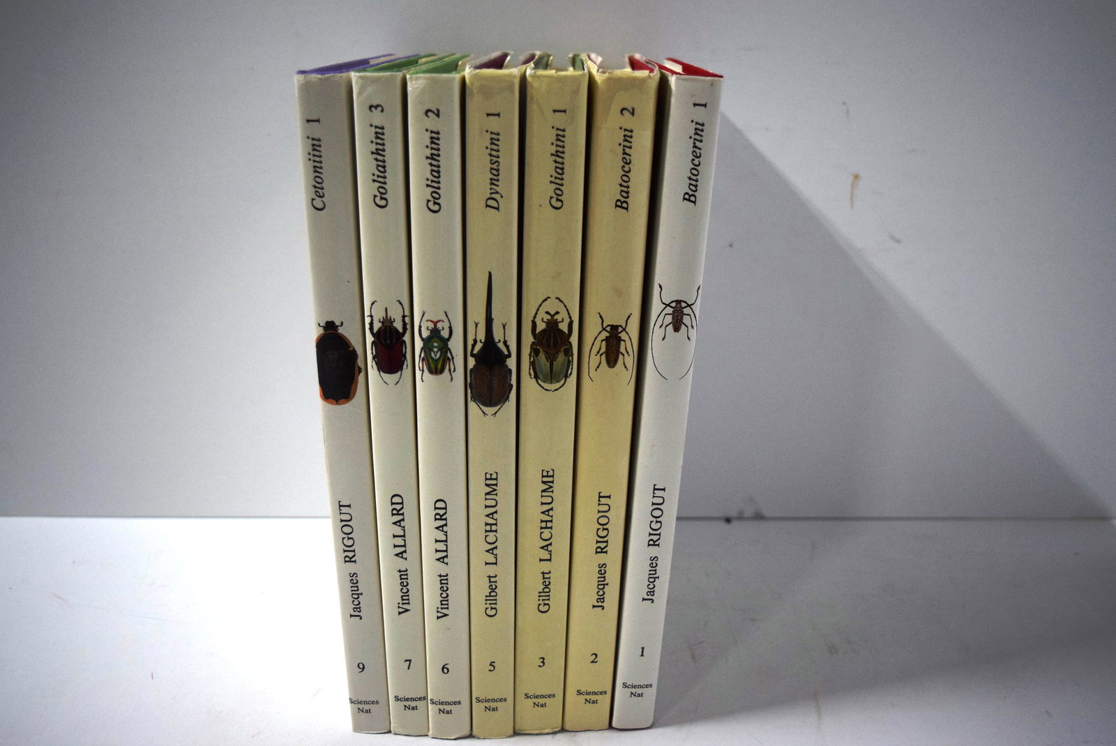 7 texts - Les Coleoperes Du Monde: The Beetles of the: 7 texts - Les Coleoperes Du Monde: The Beetles of the World series by Jaques Rigout book 1,2,3,5,6,7,9 1988