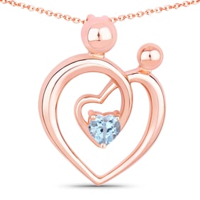 0.24 Carat Genuine Aquamarine , .925   Sterling Silver Earrings