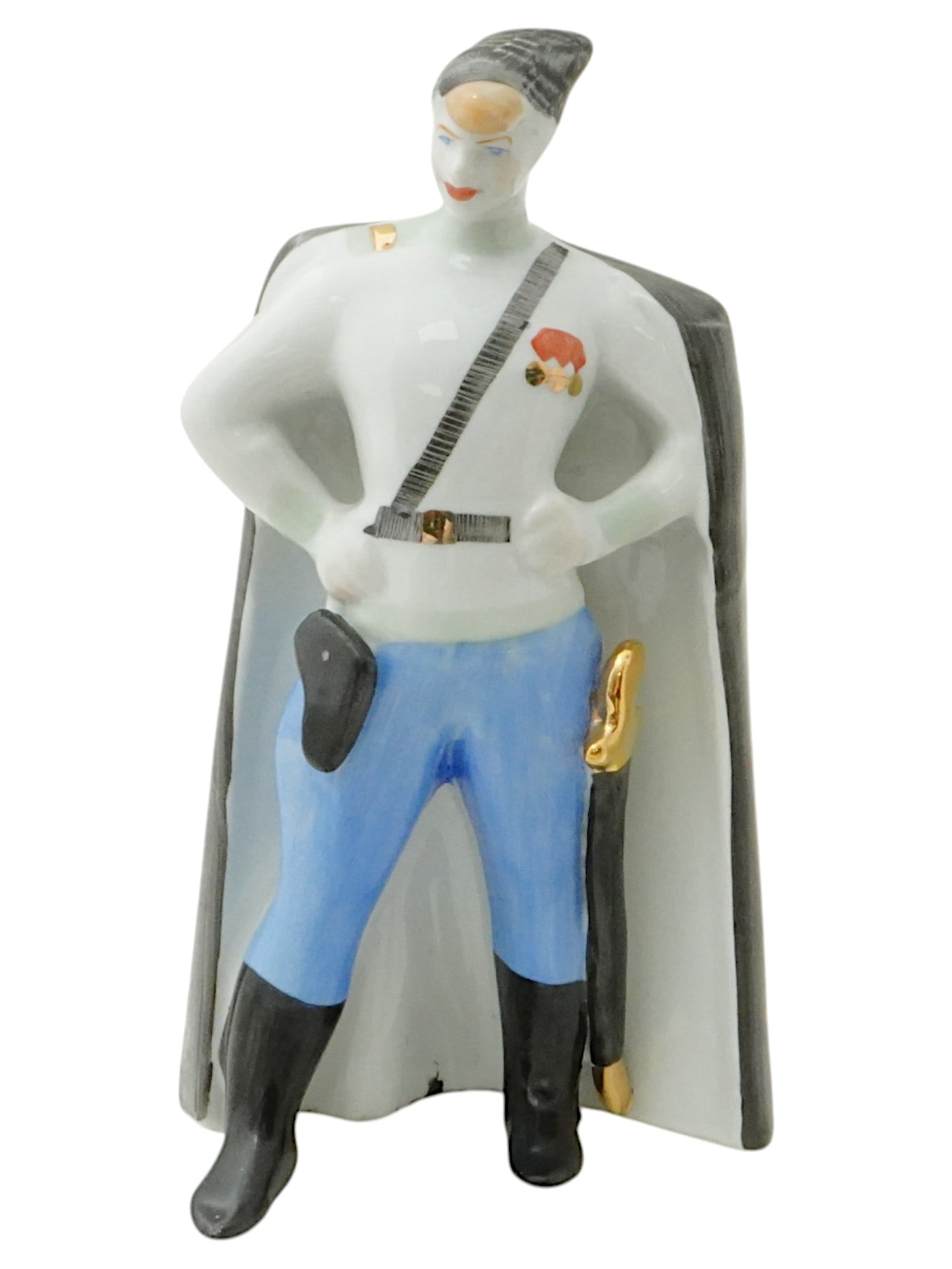 UKRAINIAN SOVIET ERA PORCELAIN FIGURINE SOLDIER (1 of 7)