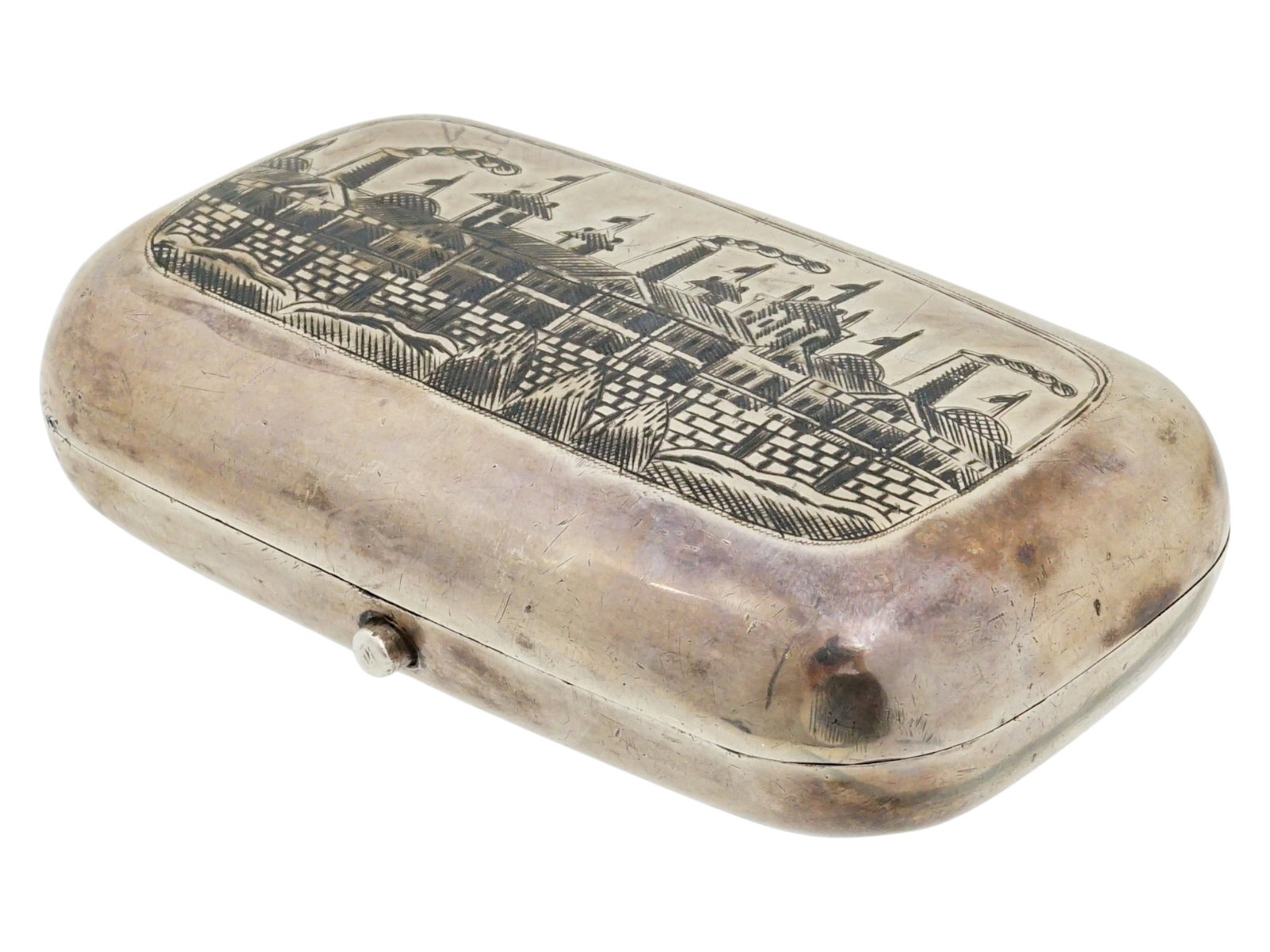 IMPERIAL RUSSIAN SILVER AND NEILLO CIGARETTE CASE (1 of 11)