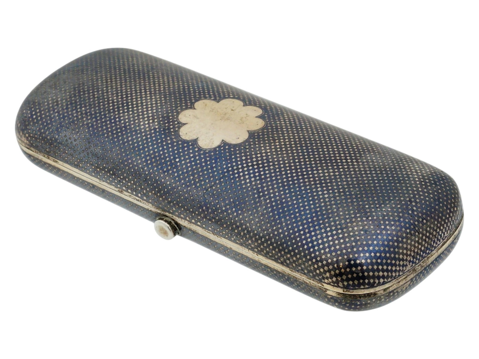 IMPERIAL RUSSIAN SILVER AND NIELLO EYEGLASS CASE (1 of 11)