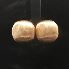 Marco Bicego Africa Large Button Clip On Earrings Italy