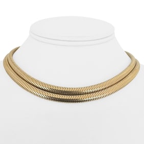 10k Yellow Gold Forstner Vintage Solid Heavy Doub