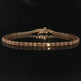 14k Yellow Gold and 4.5cttw Diamond Vintage Ladie