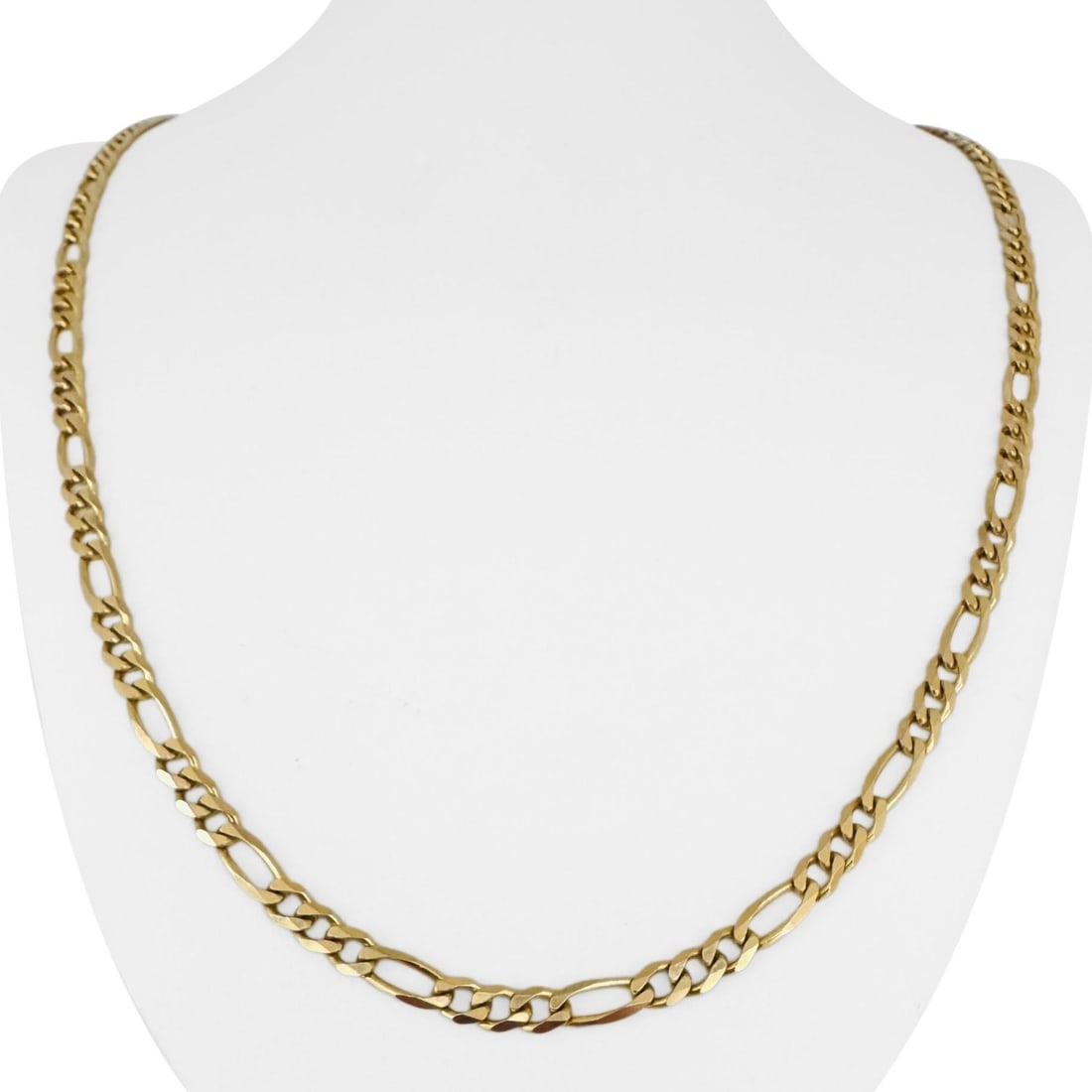 14k Yellow Gold 20g Solid 4.5mm Figaro Link Chain (1 of 7)