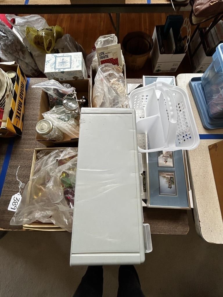 SHOWER CADDY, PICTURE FRAMES, SEWING ORGANIZER, CR: SHOWER CADDY, PICTURE FRAMES, SEWING ORGANIZER, CRYSTALS