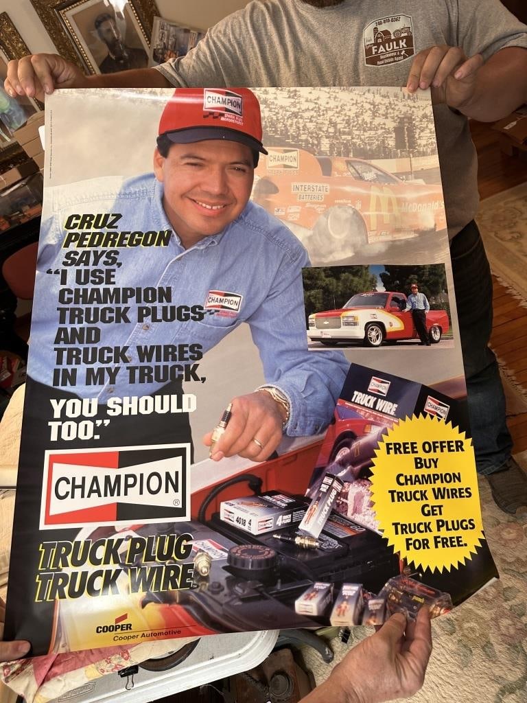 CHAMPION POSTERS AND CALENDAR: .