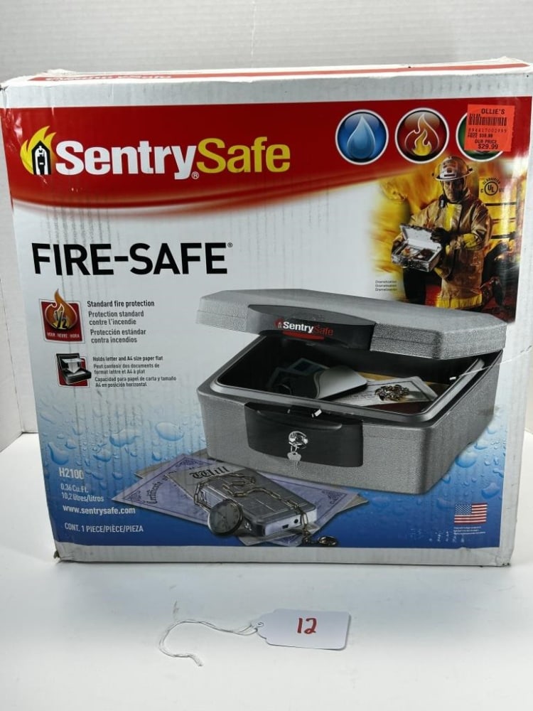 FIRE SAFE: SENTRY SAFE, FIRE PROTECTION