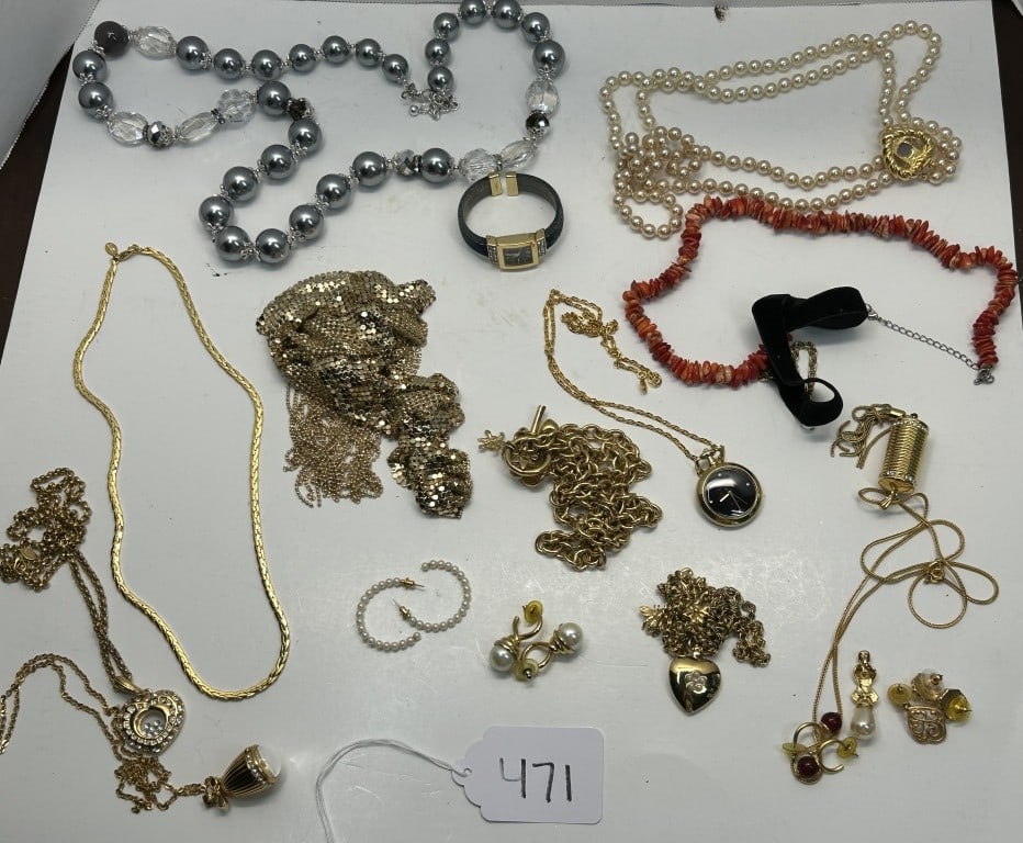 JOAN RIVERS COLLECTION JEWELRY: NECKLACES, EARRINS, BRACELETES, WATCH