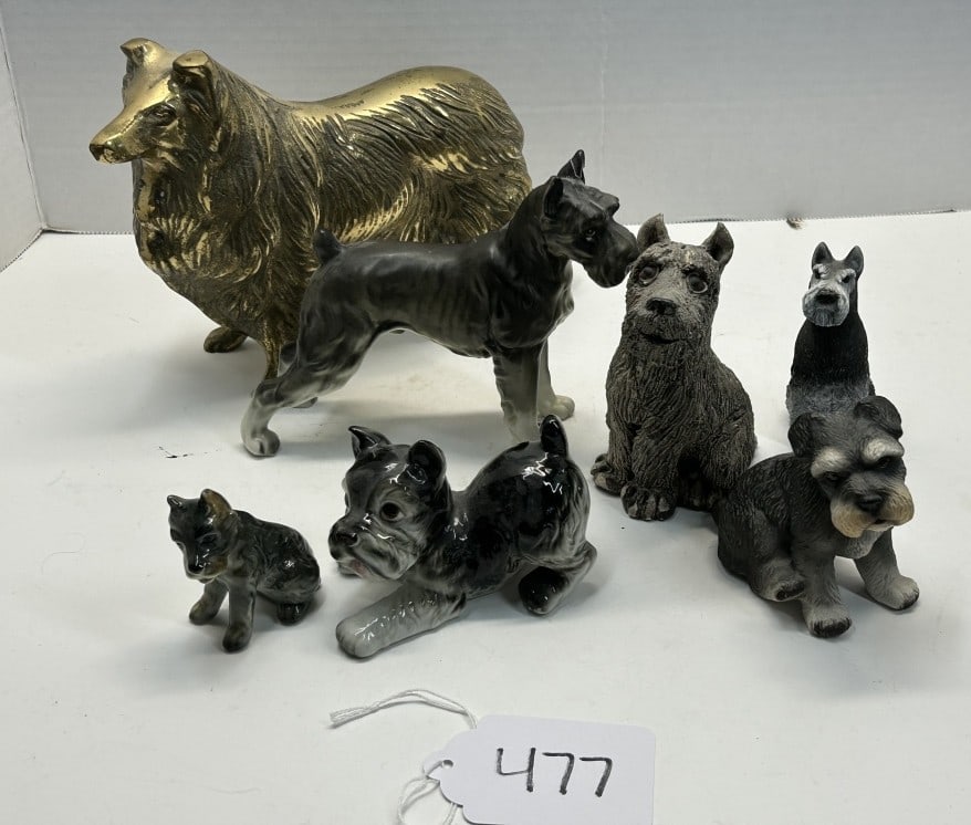 DOG FIGURES: 7 FIGURES