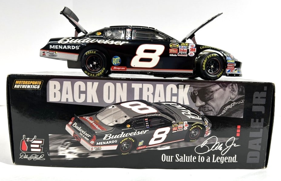 DALE EARNHARDT JR. 3 DAYS OF DALE: NOS DALE EARNHARDT JR. #8 BUDWEISER 3 DAYS OF DALE 2006 MONTE CARLO SS TOTAL PRODUCTION OF 44,169 DIE CAST ORIGINAL BOX