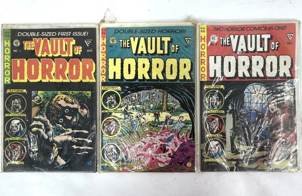 THE VAULT OF HORROR COMICS (1 of 2)
