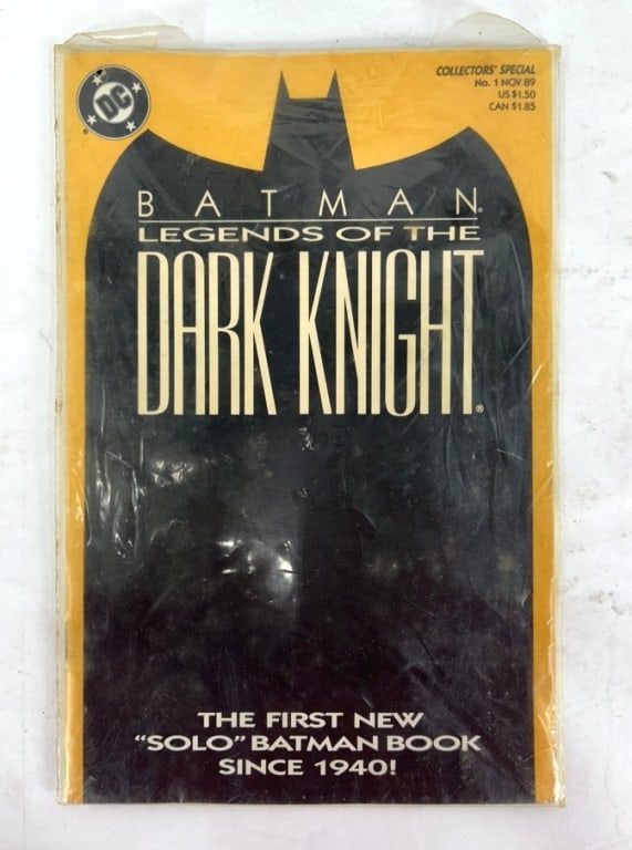 BATMAN LEGENDS OF THE DARK KNIGHT SPECIAL: COLLECTORS SPECIAL NO 1 NOV 89 THE FIRST NEW SOLO BATMAN BOOK SINCE 1940