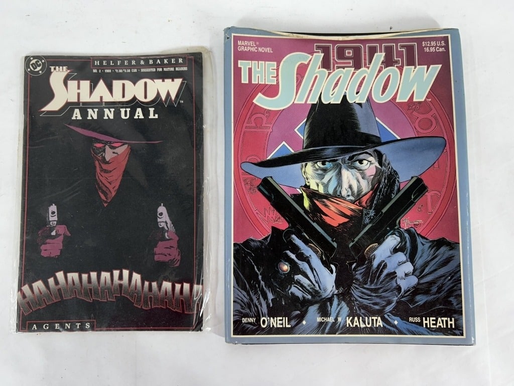 (2) THE SHADOW COMICS (1 of 4)