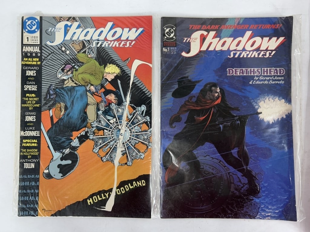 THE SHADOW STRIKES COMICS: ASSORTMENT OF THE SHADOW COMICS