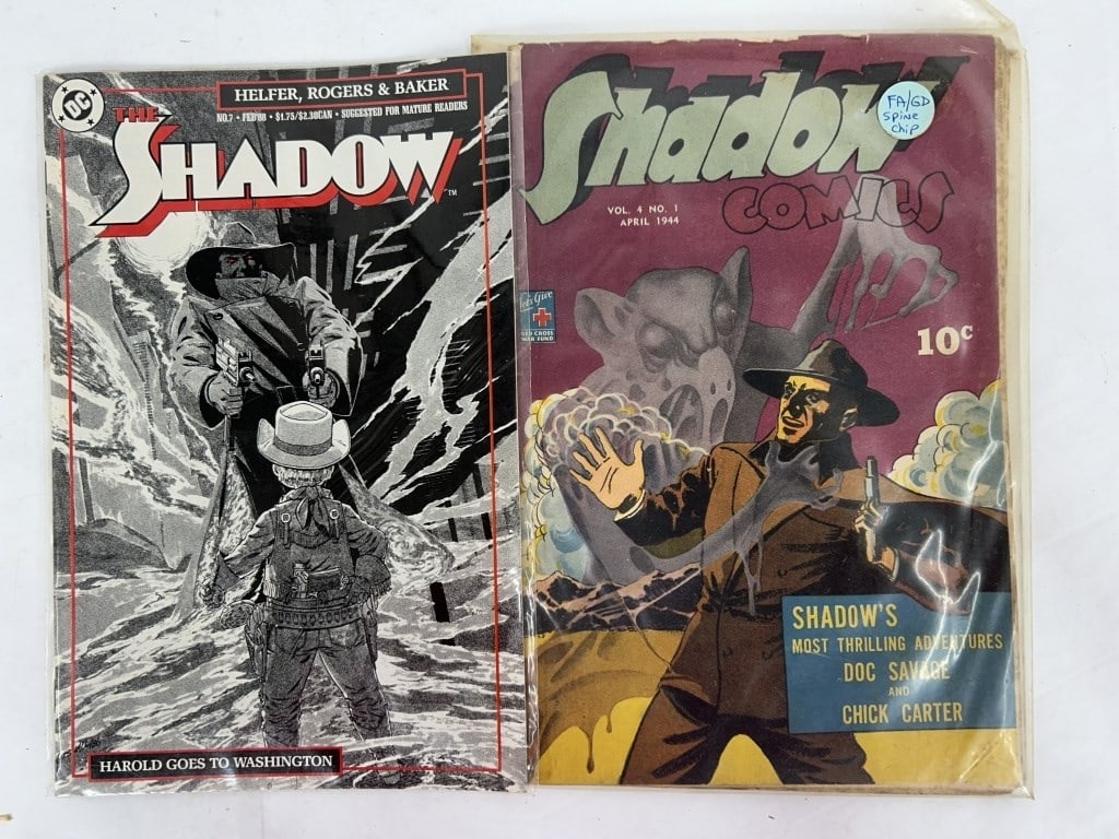 (2) 1944S THE SHADOW COMICS (1 of 1)