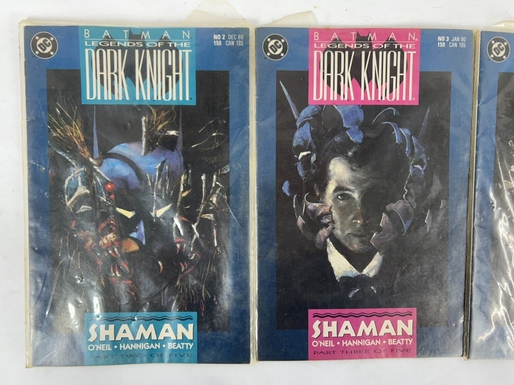 (4) SHAMAN BATMAN COMICS (1 of 2)