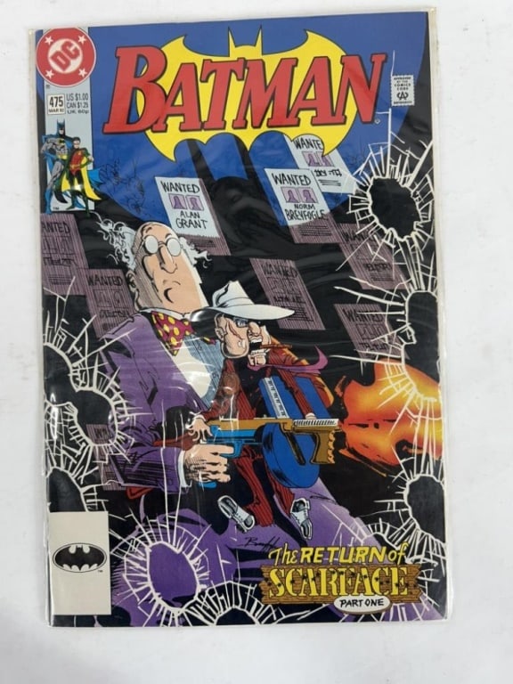 THE RETURN OF SCARFACE COMIC: BATMAN THE RETURN OF SCARFACE PART ONE