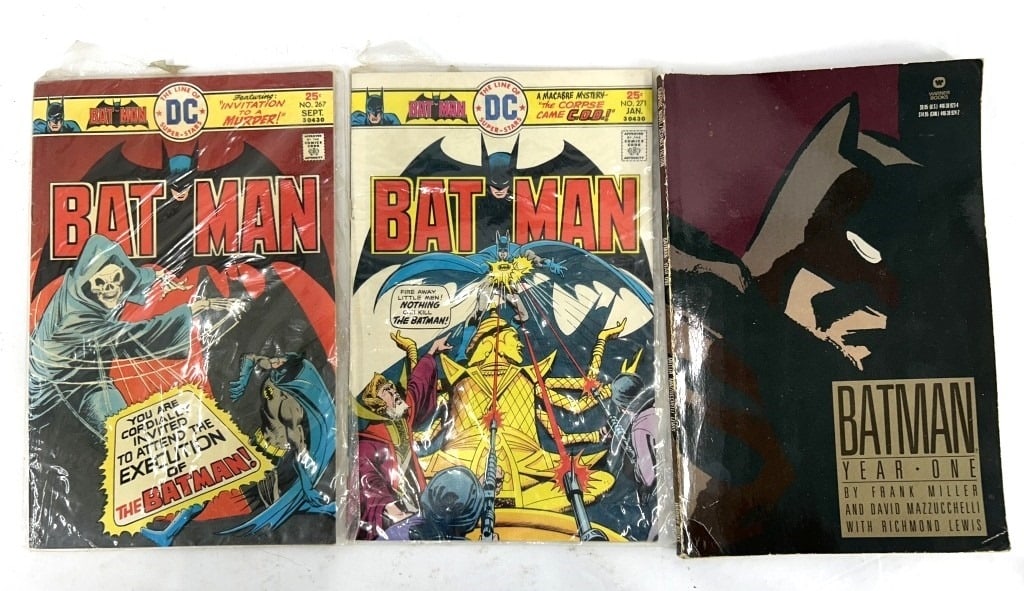 VINTAGE BATMAN COMICS (1 of 3)