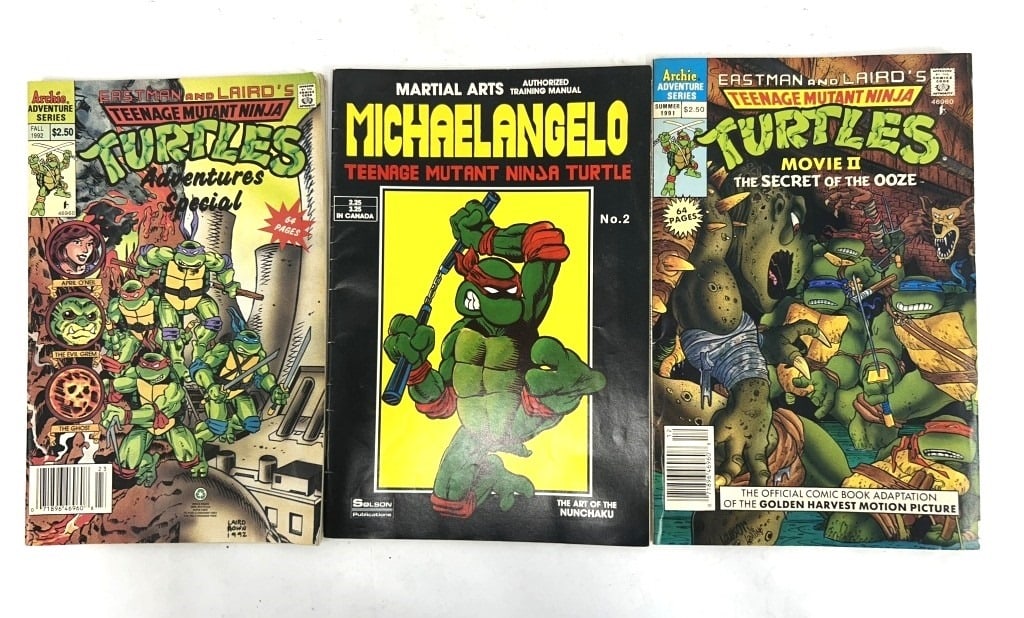TEENAGE MUTANT NINJA TURTLES COMICS (1 of 3)