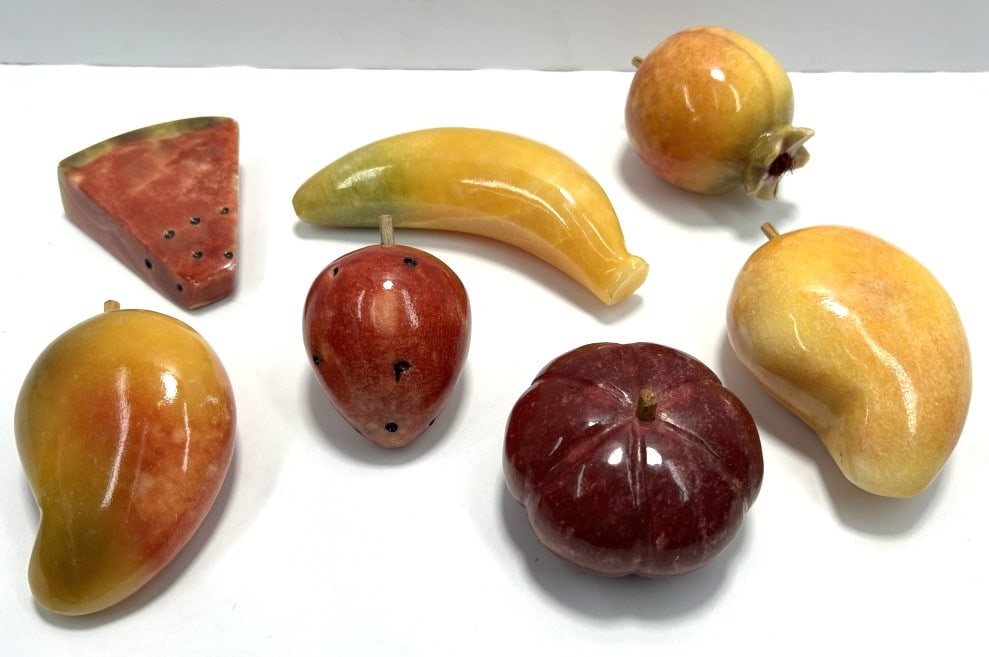 ALABASTER STONE FRUIT (1 of 3)