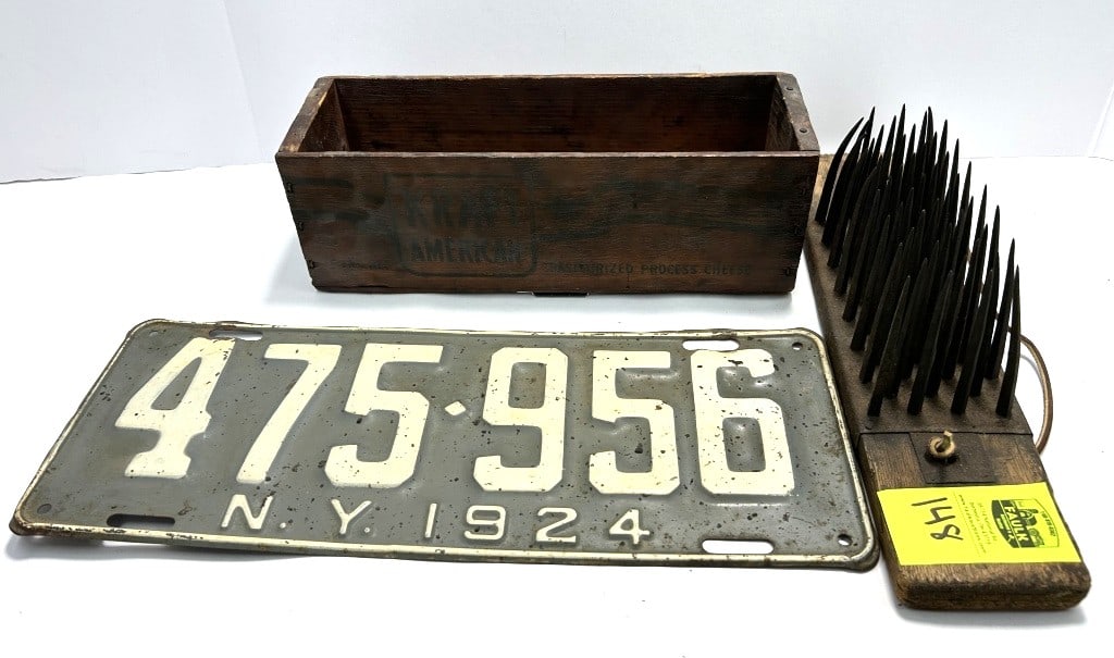 1945 NY LICENSE PLATE (1 of 4)