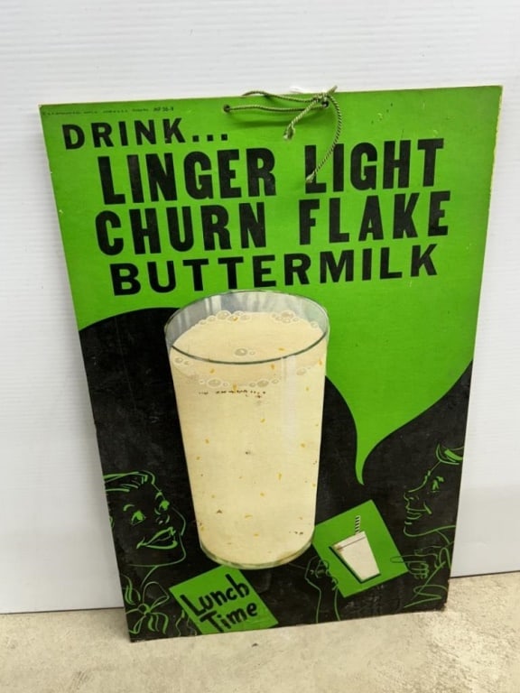 SSC LINGER LIGHT CHURN BUTTERMILK: 20X13