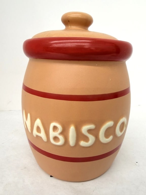 VTG NABISCO COOKIE JAR (1 of 4)