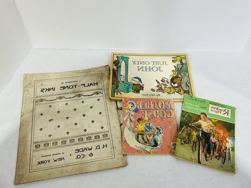 VINTAGE MOTHER GOOSE BOOK (1 of 5)