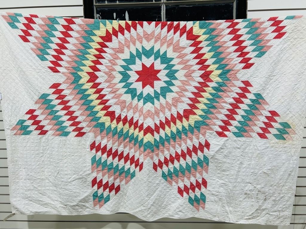 VINTAGE STAR QUILT (1 of 2)