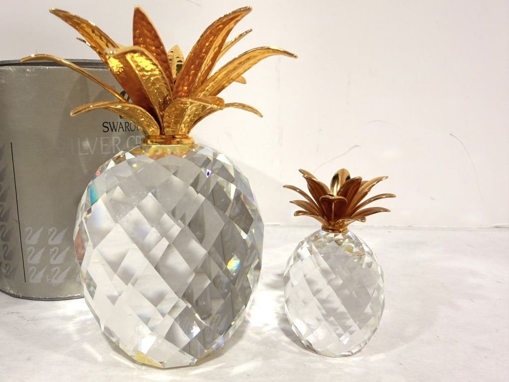 SWAROSKI PINEAPPLE SET - 2