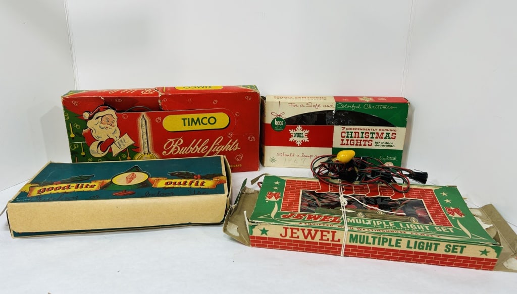 VINTAGE TIMCO BUBBLE LIGHTS (1 of 10)