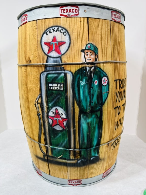 PRIMATIVE TEXACO BARREL - 2