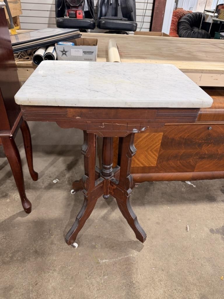 MARBLE TOP TABLE - 4